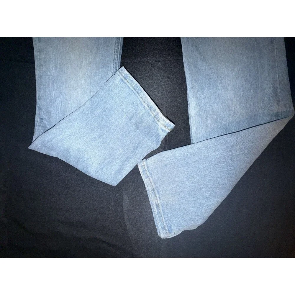 Levi’s 511 Men’s Jeans W31 Light Wash Slim Fit Stretch Denim Distressed